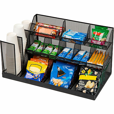 Mind Reader 14-Compartment Coffee/Condiment Organizer (EMSCMG2MESH)