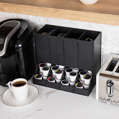 Mind Reader Abundant Compact Coffee Pod Dispenser (EMSCPODBK)