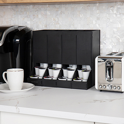 Mind Reader Abundant Compact Coffee Pod Dispenser (EMSCPODBK)