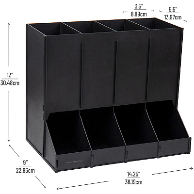 Mind Reader Abundant Compact Coffee Pod Dispenser (EMSCPODBK)