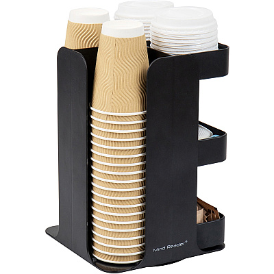 Mind Reader 8-Compartment Condiment Carousel (EMSCUPOSPIN)