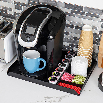 Mind Reader Anchor Collection Coffee Serving Station (EMSKEUTRAY)