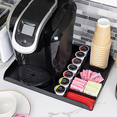 Mind Reader Anchor Collection Coffee Serving Station (EMSKEUTRAY)