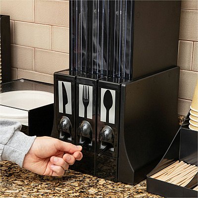 Mind Reader Cutlery Dispenser Utensil Refill (EMSPFORK100)