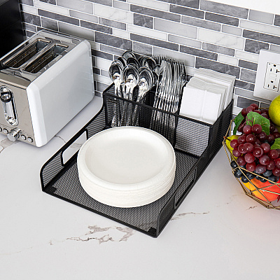 Mind Reader Serving Tray Countertop Organizer (EMSPSNAMESH)