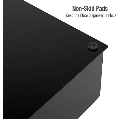 Mind Reader Foundation Covered Plate Dispenser (EMSPSTOR)