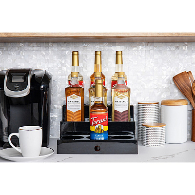 Mind Reader 9-Compartment Nested Syrup Bottle Holder (EMSSYRUPH9)