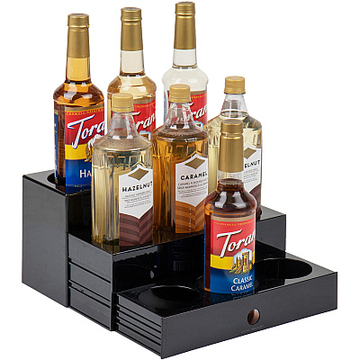 Mind Reader 9-Compartment Nested Syrup Bottle Holder (EMSSYRUPH9)