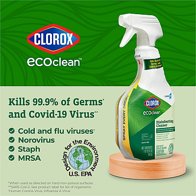 CloroxPro EcoClean Disinfecting Cleaner Spray (CLO60213CT)