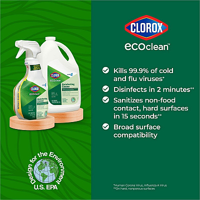 CloroxPro EcoClean Disinfecting Cleaner Spray (CLO60213CT)