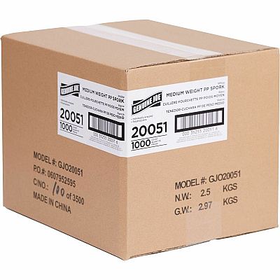 Genuine Joe Individually Wrapped Sporks (GJO20051)