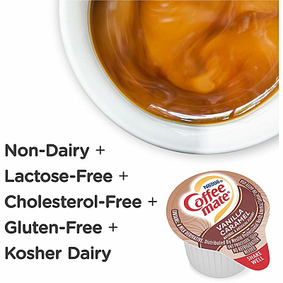 Coffee-mate Coffee-mate Vanilla Caramel Liquid Creamer Singles (NES63338)