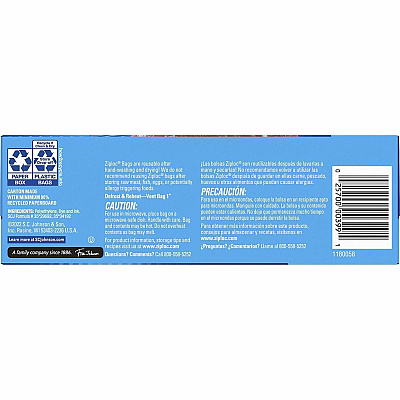 Ziploc Grip n' Seal Freezer Bags (SJN314443CT)