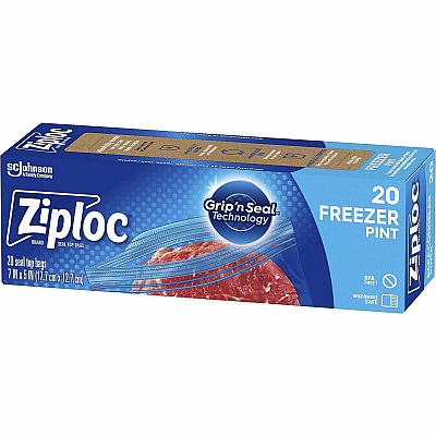 Ziploc Grip n' Seal Freezer Bags (SJN314443CT)