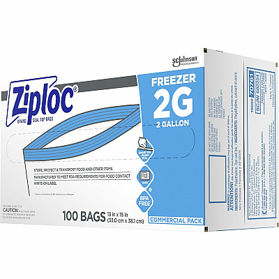 Ziploc Grip n' Seal Freezer Bags (SJN682254)