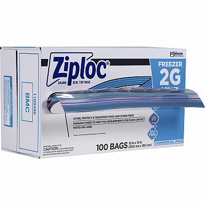 Ziploc Grip n' Seal Freezer Bags (SJN682254)