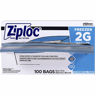 Ziploc Grip n' Seal Freezer Bags (SJN682254)