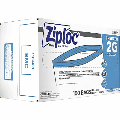 Ziploc Grip n' Seal Freezer Bags (SJN682254)