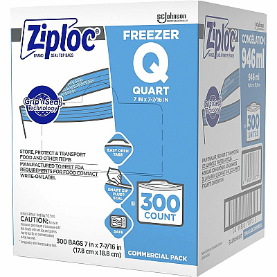 Ziploc Grip n' Seal Freezer Bags (SJN696187)