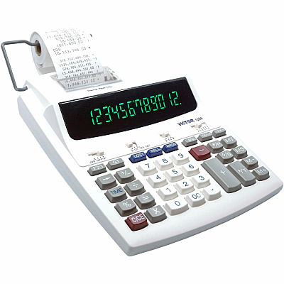 Victor 12-Digit Thermal Printing Calculator (VCT1226)