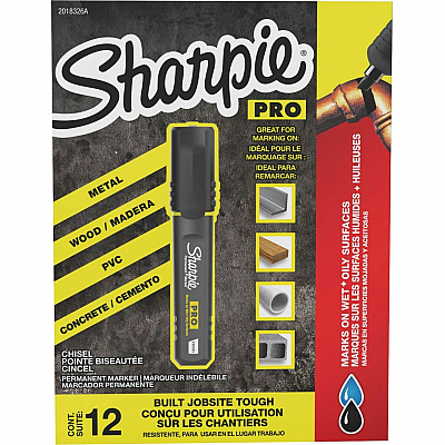 Sharpie PRO Chisel Tip Permanent Markers (SAN2018326A)