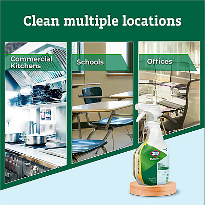 CloroxPro EcoClean Glass Cleaner Spray (CLO60277CT)