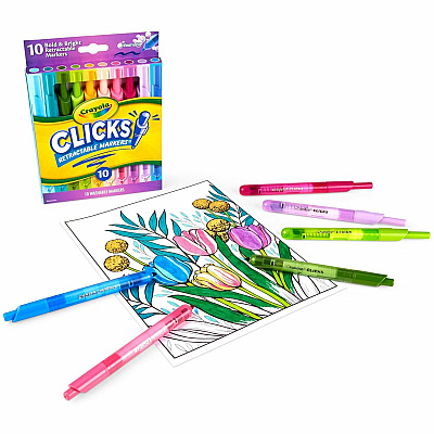 Crayola Clicks Retractable Markers (CYO588373)