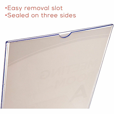 deflecto Superior Image Slanted Sign Holders (DEF590101CT)