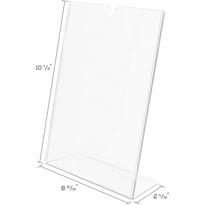 deflecto Superior Image Slanted Sign Holders (DEF590101CT)