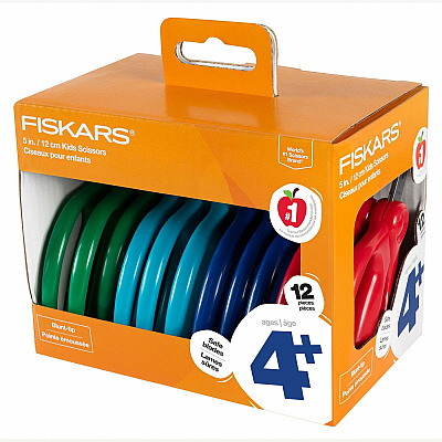 Fiskars 5" Blunt-tip Kids Scissors (FSK1067001)