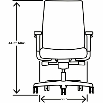 HON Ignition Seating Mid-back Task Chair (HONI2MM2AMC10BT)