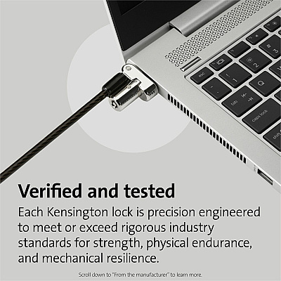 Kensington Universal 3-in-1 Keyed Laptop Lock (KMW62318)