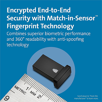 Kensington VeriMark Guard Fingerprint Security Key (KMW64708)