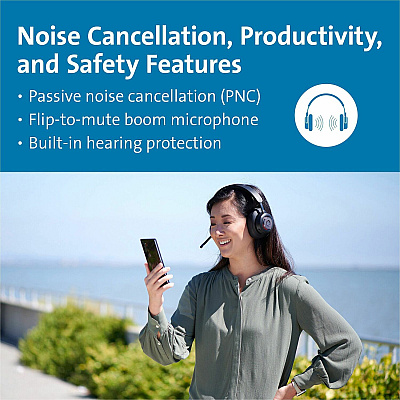 Kensington H3000 Bluetooth Over-Ear Headset (KMW83452)