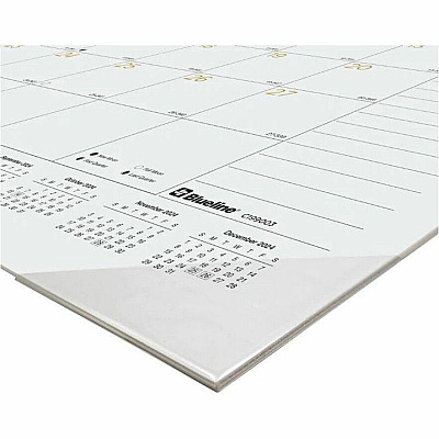 Blueline Classic Gold Monthly Desk Pad Calendar (C199003)