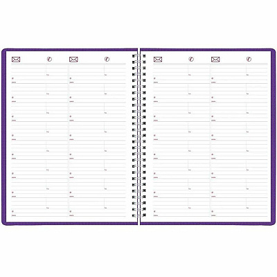 Brownline DuraFlex Weekly Appointment Planner (CB950VPUR)