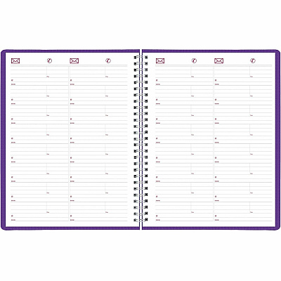 Brownline DuraFlex Weekly Appointment Planner (CB950VPUR)