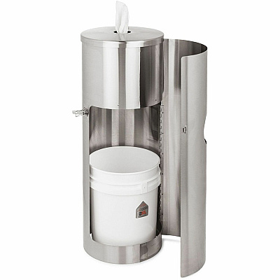 2XL Stainless Steel Stand Wiper Dispenser (TXLL63)