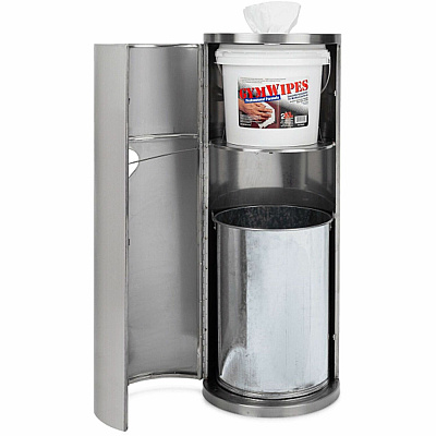 2XL Stainless Steel Stand Wiper Dispenser (TXLL63)