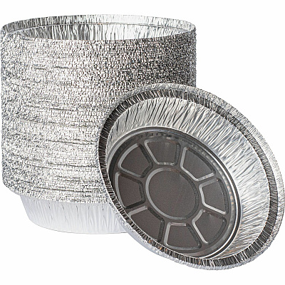 BluTable 9" Round Foil Pans (RMLFOILPAN9)