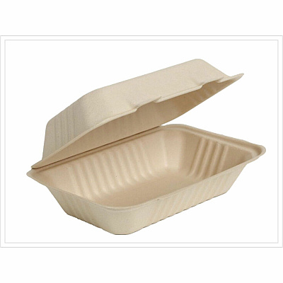 BluTable 27 oz Portable Clamshell Containers (RMLMFHC961C)