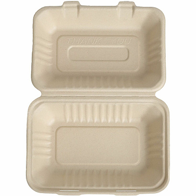 BluTable 27 oz Portable Clamshell Containers (RMLMFHC961C)