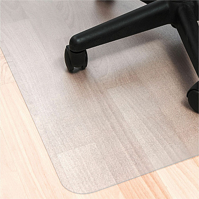 Cleartex Marlon BioPlus Floortex Ecotex BioPlus Eco Friendly Carbon Neutral Polycarbonate Chair Mat for Hard Floors - 46" x 60" (FLRNRCMFLBS0004)