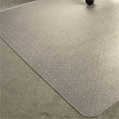 Cleartex Marlon BioPlus Floortex Ecotex BioPlus Eco Friendly Carbon Neutral Polycarbonate Chair Mat for Carpet - 35" x 47" (FLRNCCMFLBG0002)
