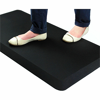 Floortex Gray Standing Comfort Mat - 16" x 24" (CC1624GRY)