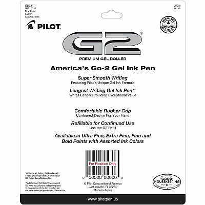 G2 Retractable Gel Ink Rolling Ball Pen (PIL18259)