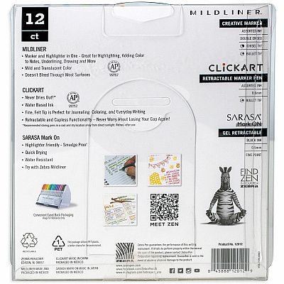 Zebra Creative Note Taking Set (ZEB12012)