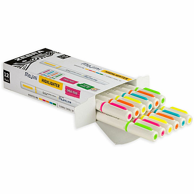 Zebra Mojini Single Ended Highlighters (ZEB70200)