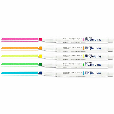 Zebra Mojini Single Ended Highlighters (ZEB70200)