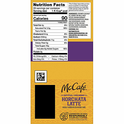 McCafe K-Cup Horchata Latte (GMT9891)